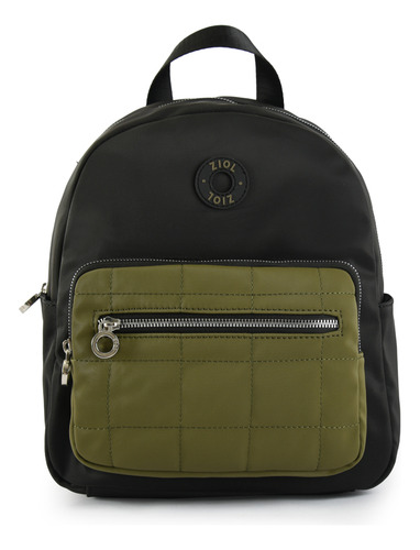 Mochila Zoe Mediana Negro Ziol