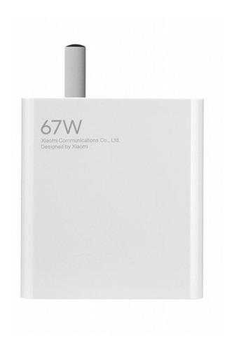 Imagen 3 de 5 de Cargador Original Xiaomi 67w Para Mi 11 Ultra + Cable Tipo-c