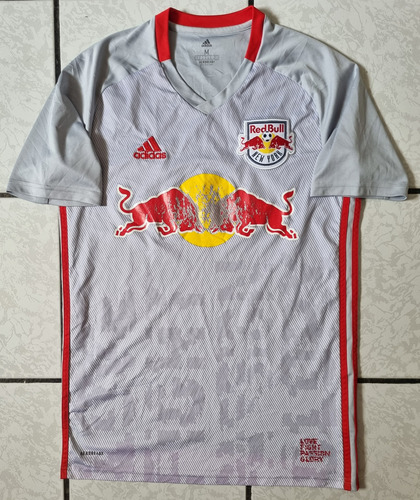 Jersey Red Bull New York Mls adidas 2021 Visitante M