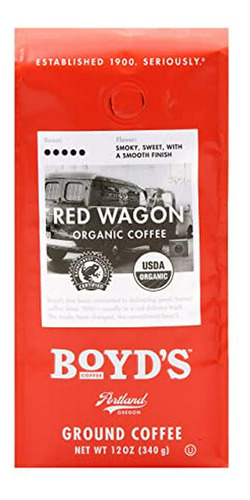 Orgánica Carro Rojo Café De Boyd - Planta Oscuro Asado - 12-