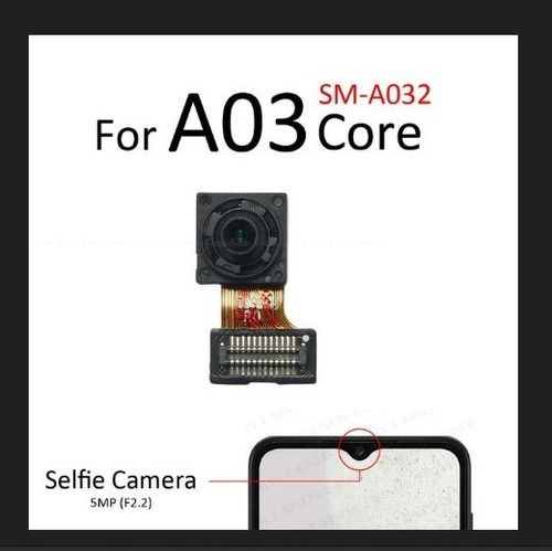 Camara Frontal Samsung A03 Core A032 (noesgenerica)