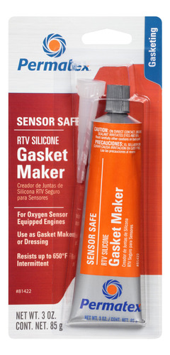 Permatex 81422-12pk Sensor Seguro Rtv Rtv Silicone Junket Ma