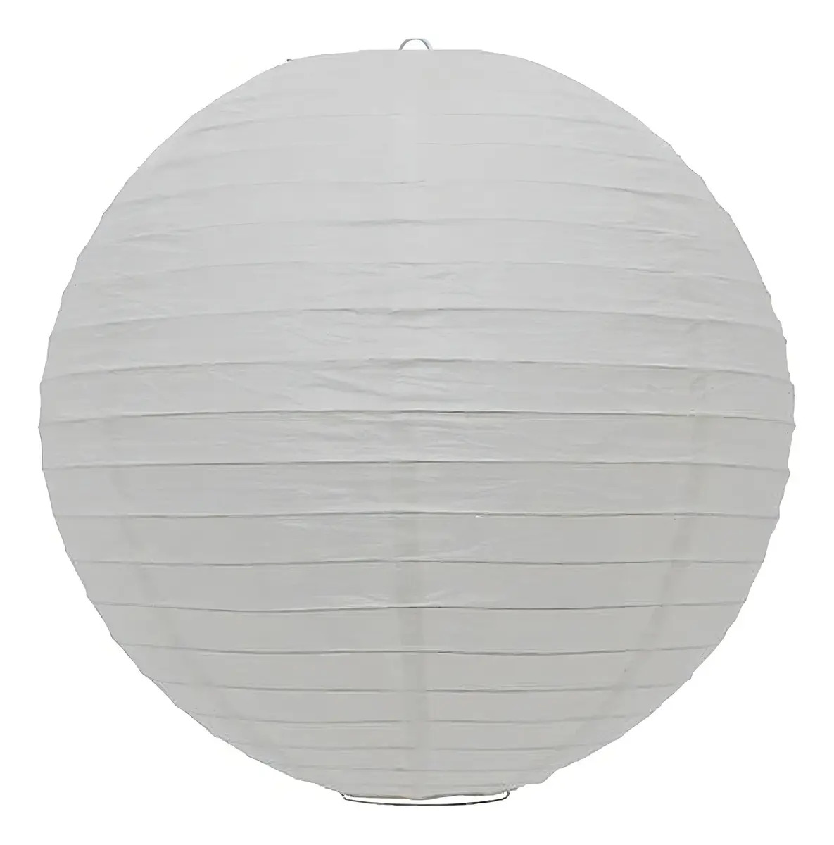 Luminária Japonesa Decoração Oriental Papel 40 Cm Branca
