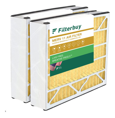 Filterbuy Filtro Aire Merv Defensa Alergeno Plisado Para Air