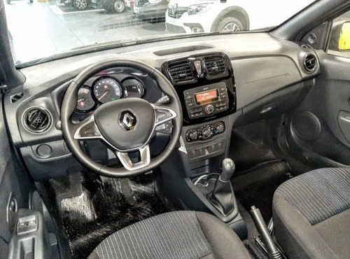 Imagen 2 de 20 de Renault Logan Life 1.6 Negro Ideal Taxi Stock Disponible Ya