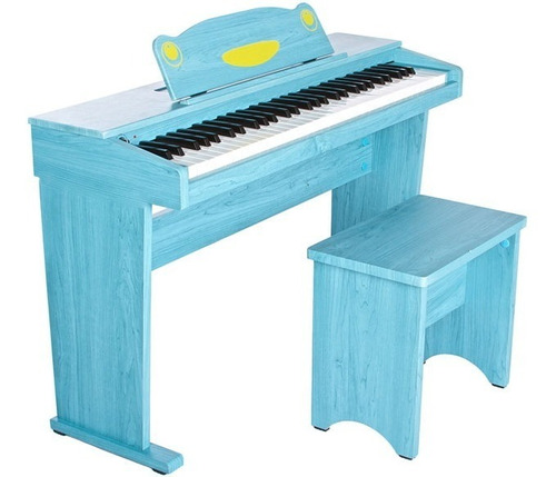 Piano Electrico Niños Banqueta Auricular Artesia Fun1bl