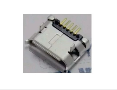 Imagem 1 de 4 de Conector Carga Micro Usb V8-5 Pinos / Cel. Tabl /26 - 5 Pçs