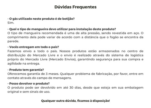 Fogão Cooktop A Gás Ultra Chama 4 Bocas Bivolt Tedge