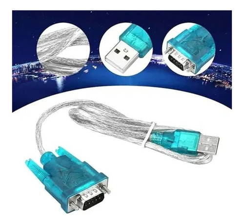 Cable Usb A Serial Db9 Rs232 9 Pin