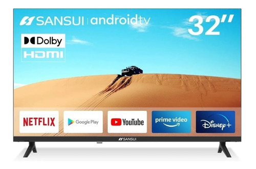 Sansui Smx-32v1ha 32 Hd, Smart Tv, Android Tv Wifi