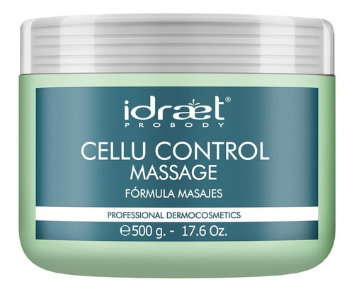 Cellu Control Massage Crema Reductora Anticelulitis Idraet