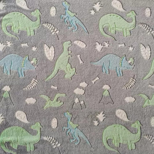 Pijama Invierno Polar Plush Luminoso Infantil Niño Niña