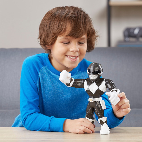 Power Ranger Negro Black Mega Mighties Playskool