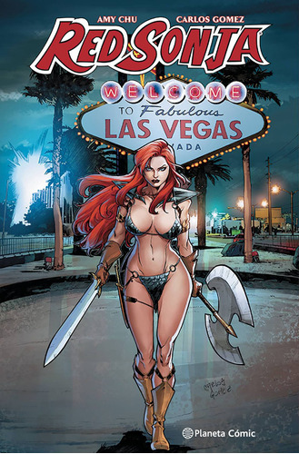 Red Sonja nº 02: Carreteras secundarias, de Chu, Amy. Serie Cómics Editorial Comics Mexico, tapa dura en español, 2019