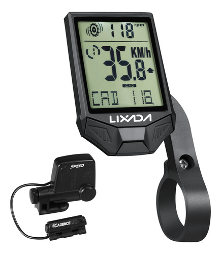 Bicicleta Impermeable Multifuncional Speedometer Con Computa