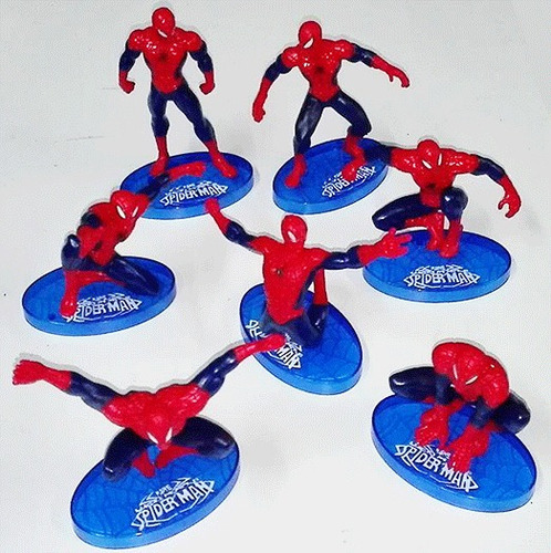 Spider Man Titan Hero Spiderman Hombre Araña X 7 Und 197220