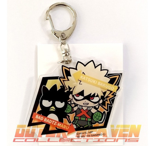 Imagen 2 de 3 de My Hero Academia X Sanrio Acrylic - Bakugo X Bad Badtz-maru