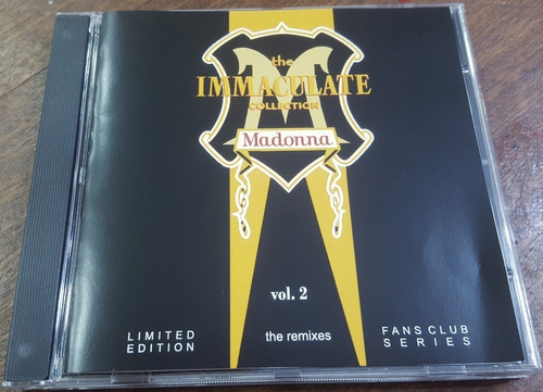 Madonna - The Immaculate Collection Vol 2 The Remixes Cd