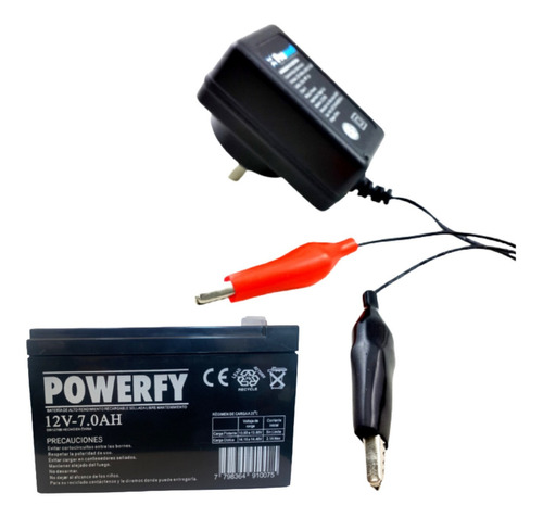 Kit Backup Ups Fuente Switching 12v 1.4a + Batería 12v/7a