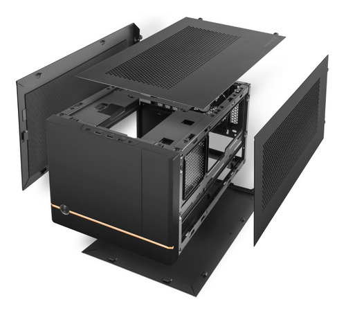 Imagen 7 de 10 de Gabinete Mini-itx Silverstone Sugo 14 Apto Fuente Atx Negro