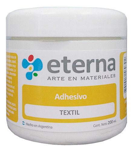 Adhesivo Textil 200ml. Eterna