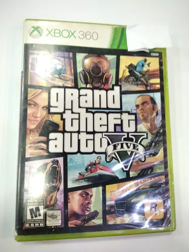 Grand Theft Auto V Xbox 360 - Mídia Física