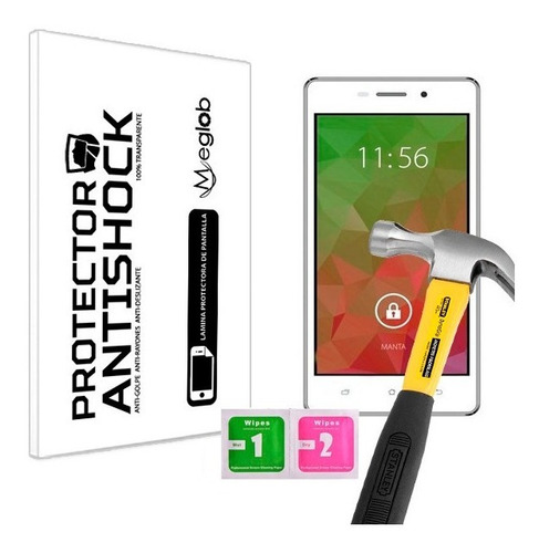 Protector De Pantalla Antishock Manta Quad Titan Msp5006