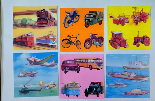 Antiguo Juego Rompecabezas Cubos