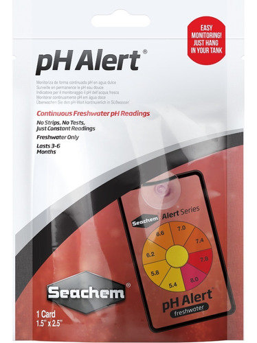Ph Alert Seachem Medidor Continuo De Ph Para Acuarios
