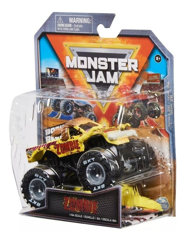 Monster Jam Esc 1:64 Monster Truck Vs Modelos True Metal Mca