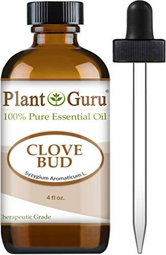 Plant Guru Clove Bud 4 Oz Aceite Esencial De Grado Terapéuti