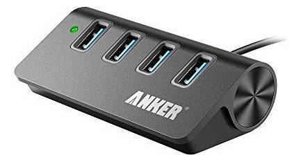 Anker Usb 30 4port Hub De Aluminio Portátil Con 2foot Usb 3