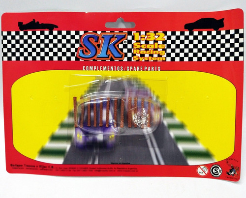 12 Escobillas De Cobre Compatible Scalextric 1/32 Sk 97014