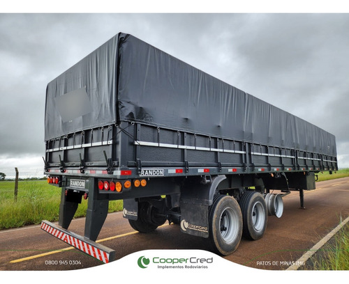 Carreta Graneleira Ls 3 Eixos Randon 2005 12,40 X 1,60 Preta