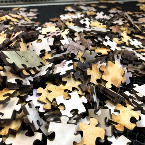 Puzzle Madera Personalizado - 60 X 90 1350 Piezas 2cms