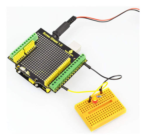 Parafuso Keystudio Proto Shield para Arduino R3, Proto Shie