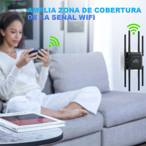 Repetidor Wifi Amplificador Señal Extensor 300 Mbps 2.4 G