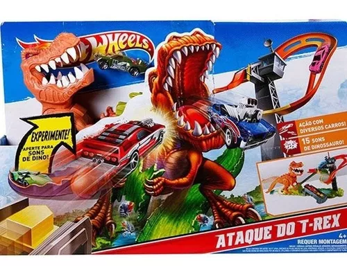 Hot Wheels Pista Ataque do T-REX Mattel FFW82 – Starhouse Mega Store