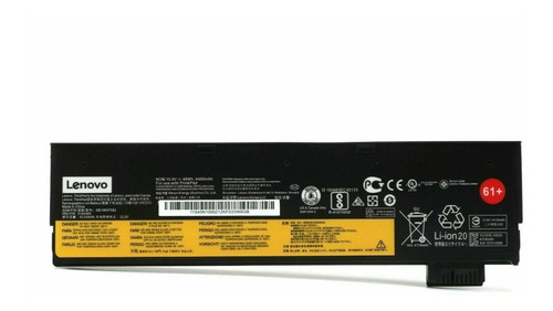 Bateria Para Lenovo Thinkpad T580 T570 T480 T470 01av491 61+
