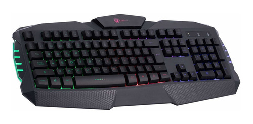 Teclado Gamer X-lizzard Xzz-te-02 3 Colores Gaming Español