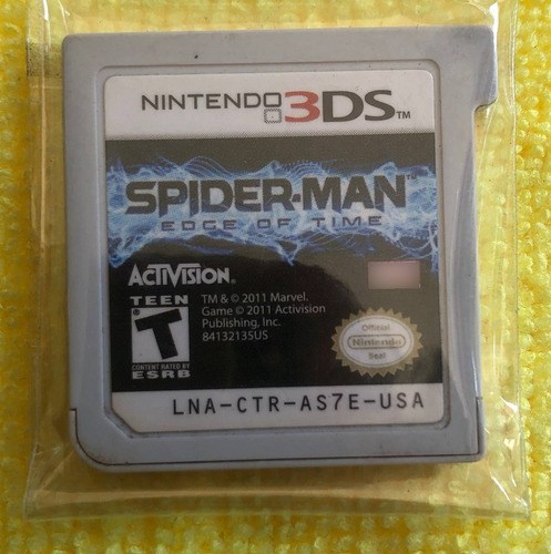 Spider-man Edge Of Time Nintendo 3ds 