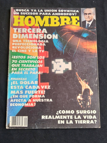 Hombre De Mundo N° 9 Septiembre 1983 Tercera Dimension. J