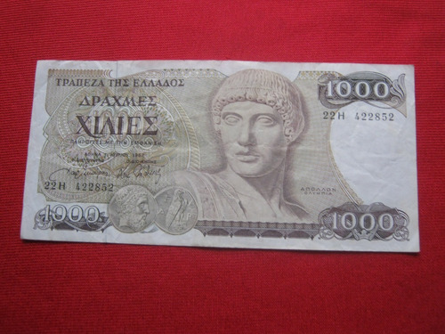 Grecia 1000 Dracmas 1987