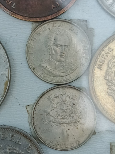 Vendo 2 Monedas De 1 Escudo Año 1971, Recibo Ofertas