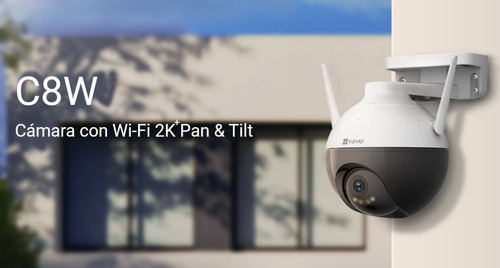 Imagen 3 de 9 de Camara Seguridad Ip Wifi 4mp Ezviz C8w Domo 2k Audio