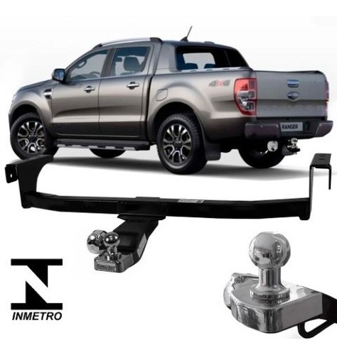 Engate Ford Ranger 2013 A 2023 Tração 1341 Kg