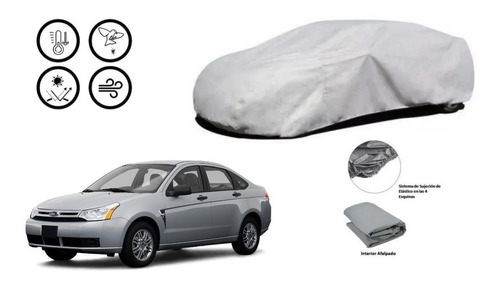 Car Cover Ford Focus Europa 2007-2008 Afelpada.