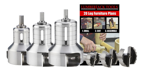 Lumberjack Tools 1 , 1-1/2 Y 2 Pro Master Kit, Premium Set
