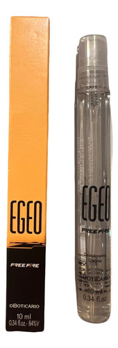 Perfume Egeo Free Fire Colônia Masculino 10ml O Boticário