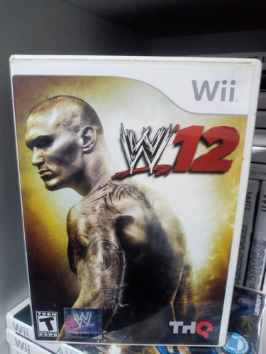 Juego W12 Wwe, Smackdown Vs Raw, Nintendo Wii Wiiu 